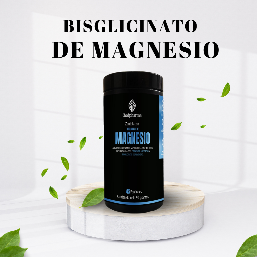 Zentok con Bisglicinato de Magnesio